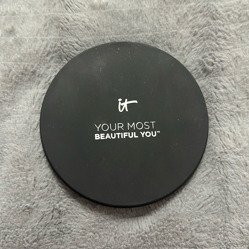 IT Cosmetics Laugh, Love, Live Bronzer, Luminizer, and Blush Palette